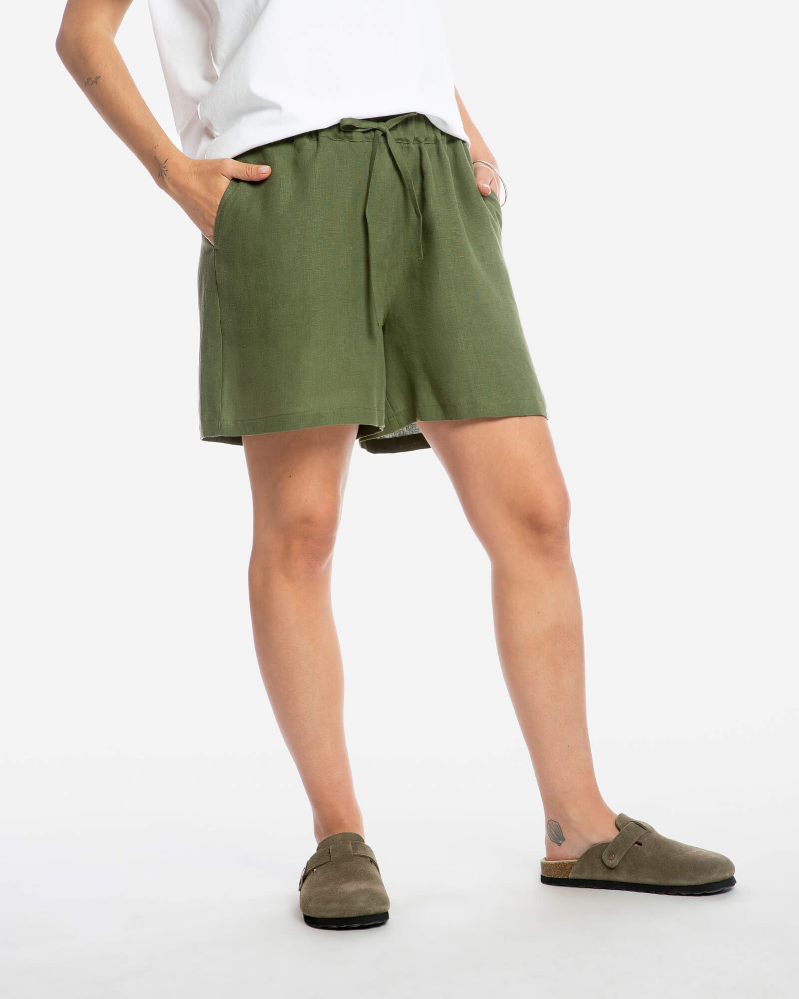 Simple Shorts olive