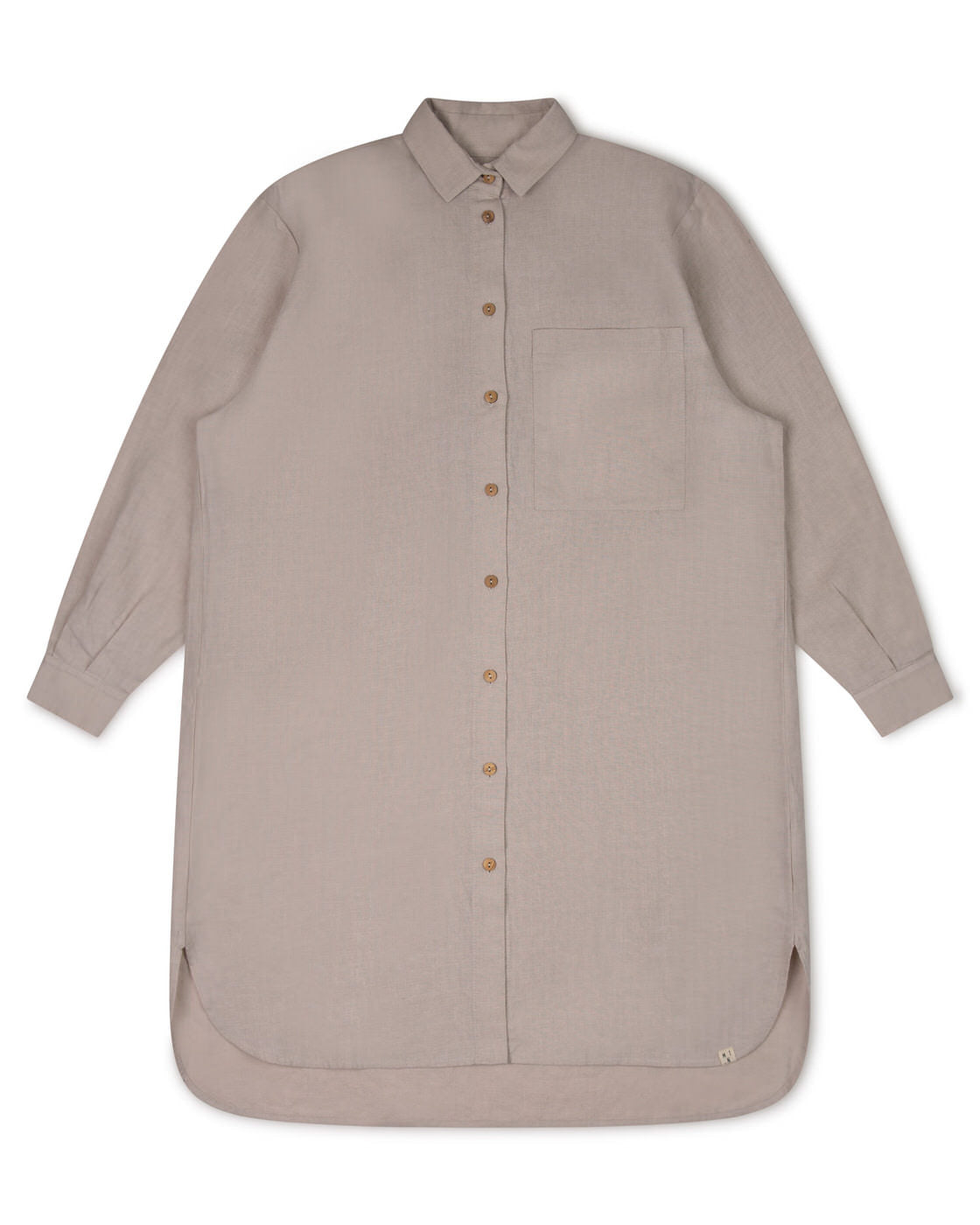 Pepi Shirtdress pale clay