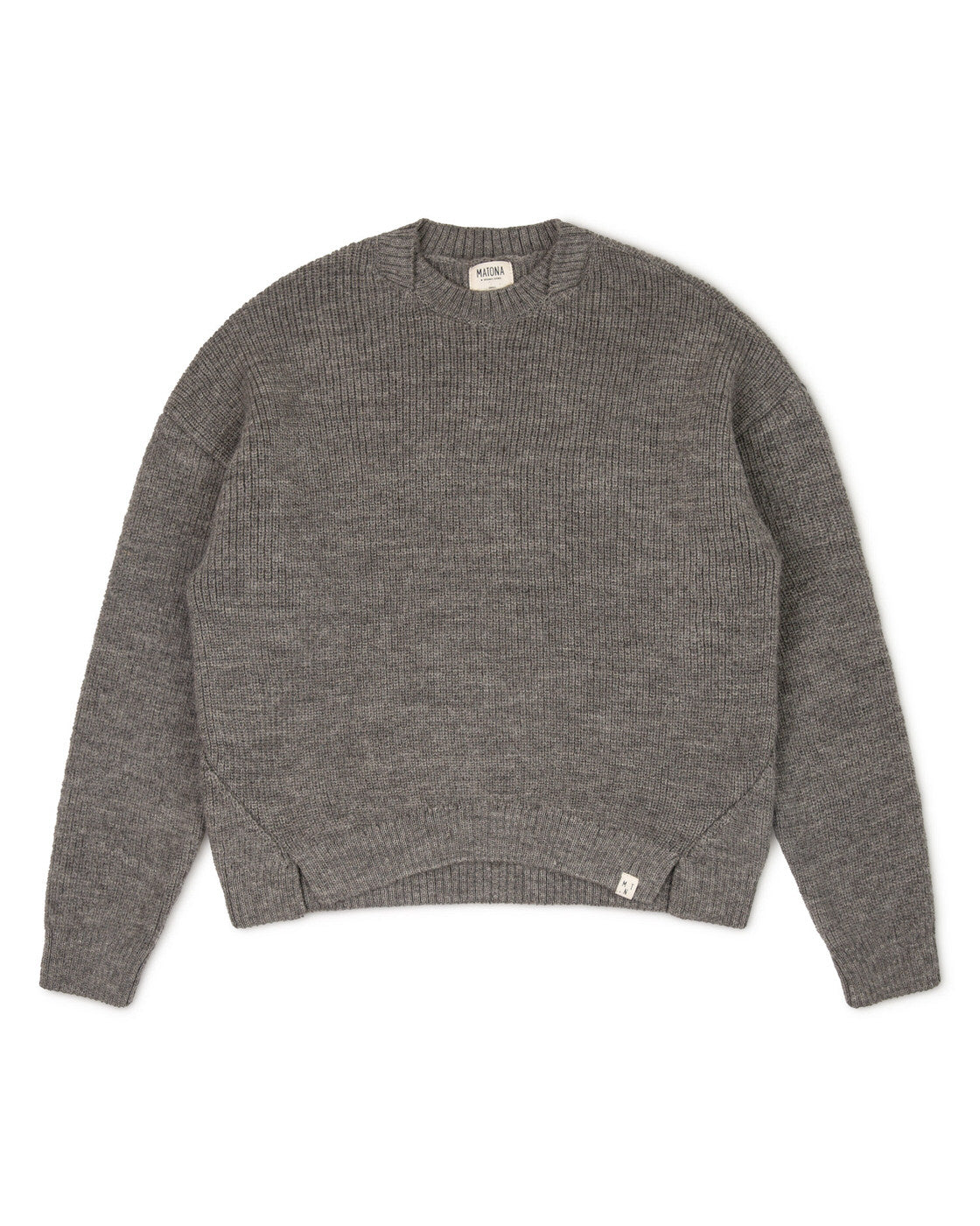 Undyed Sweater basalt