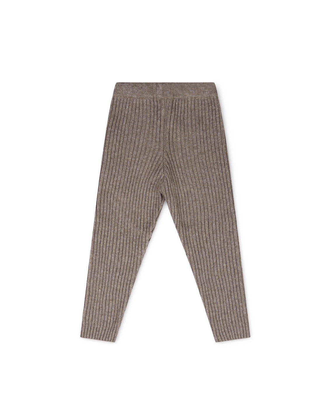 Rib Knit Leggings taupe