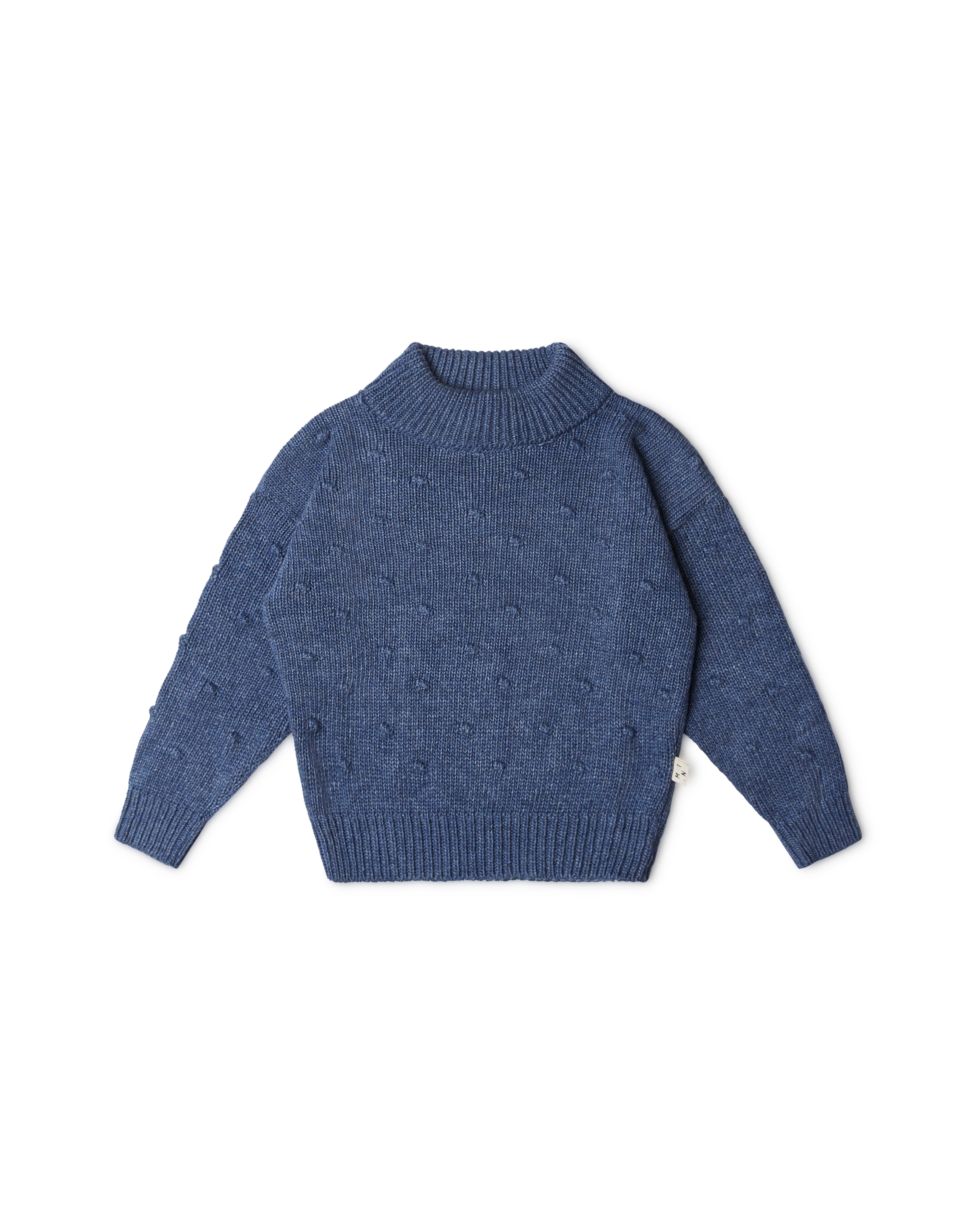 Juna Sweater Kids thunder blue