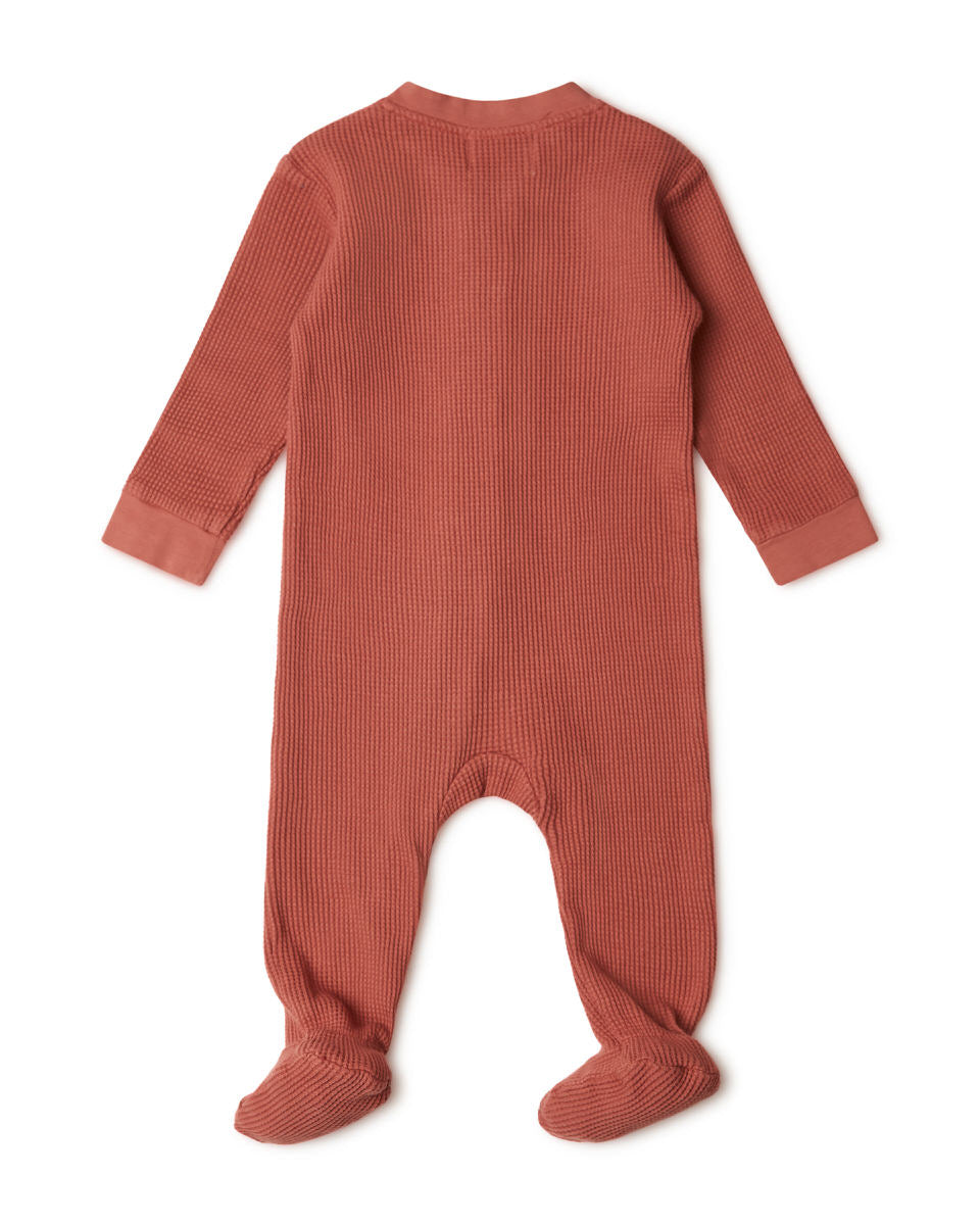 Basic Footed Pajama rooibos