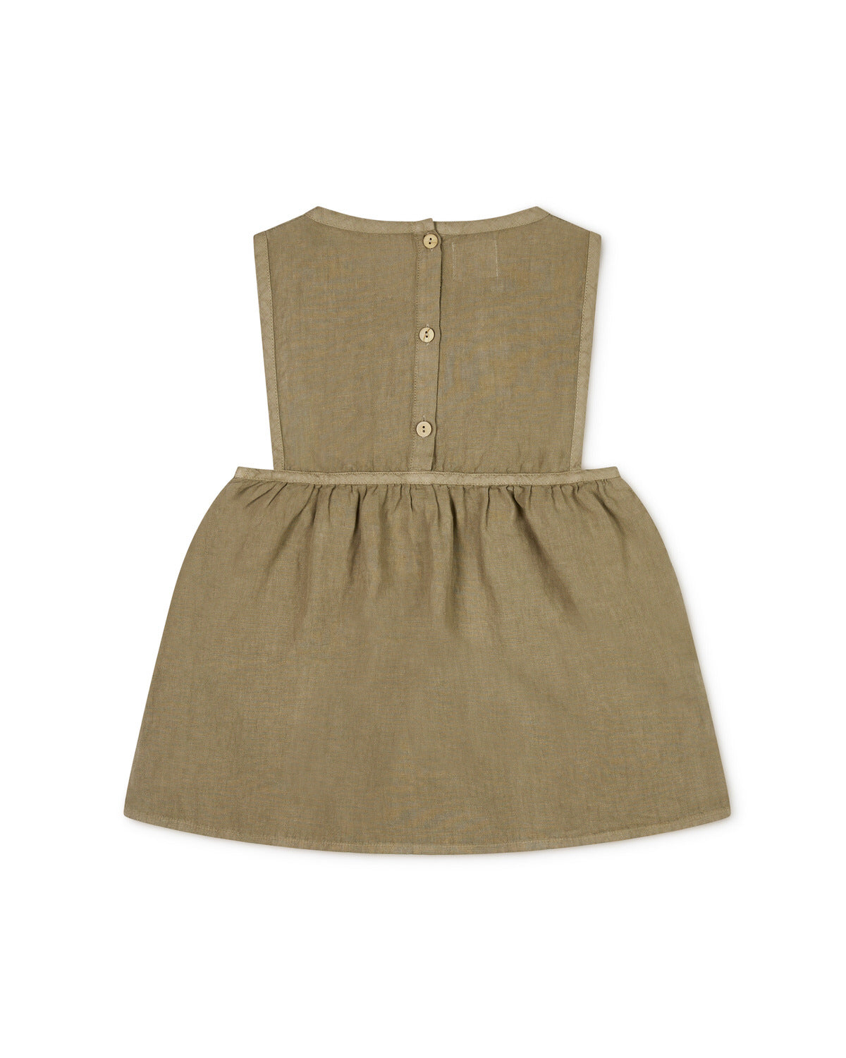 Pinafore Dress clay