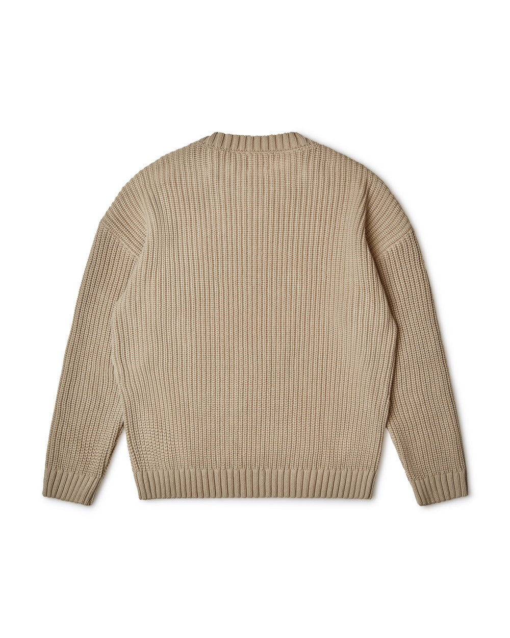 Regular Cotton Sweater Adult dune
